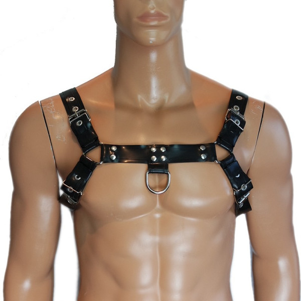 Bulldog chest harness - Black